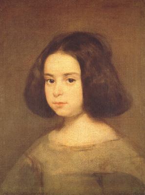 Diego Velazquez Portrait d'une fillette (df02) Germany oil painting art